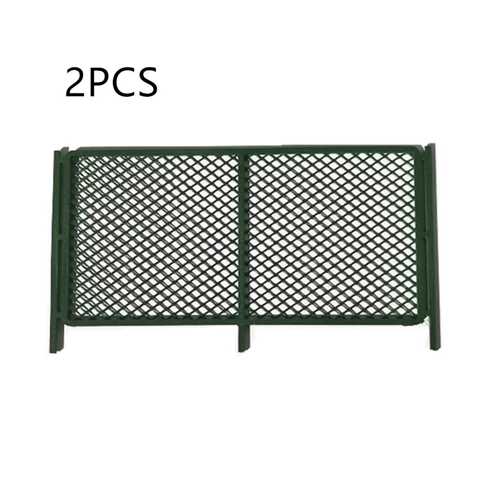 2Pack 1/64 Fences Diorama DIY Car Model Toy Accessories Diorama Scenery Tools