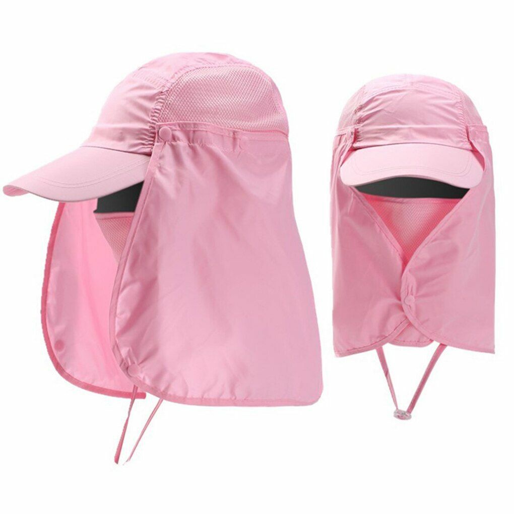 Outdoor Sun Hat UV Protection Ear Flap Neck Cover Fishing Hunting Hiking Leisure
