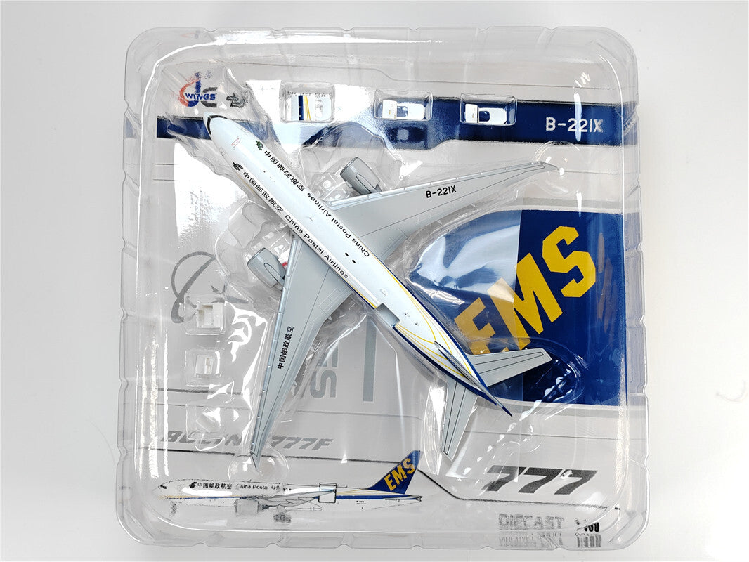 1:400 JC Wings EMS BOEING B777-200LRF Passenger Airplane Diecast Aircraft Model