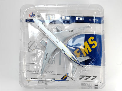 1:400 JC Wings EMS BOEING B777-200LRF Passenger Airplane Diecast Aircraft Model