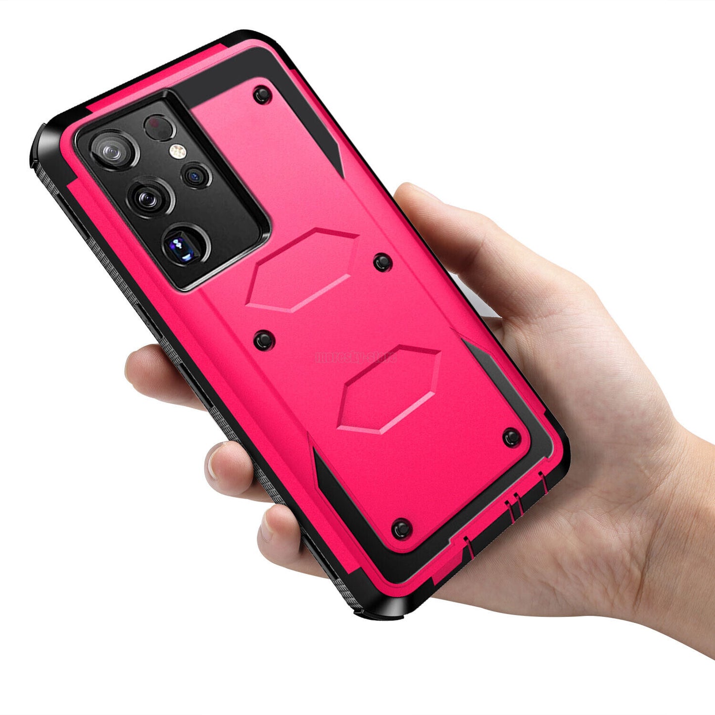 For Samsung Galaxy S21/ Ultra/ Plus Case Dual Layer Rugged Hybrid Cover + Stylus