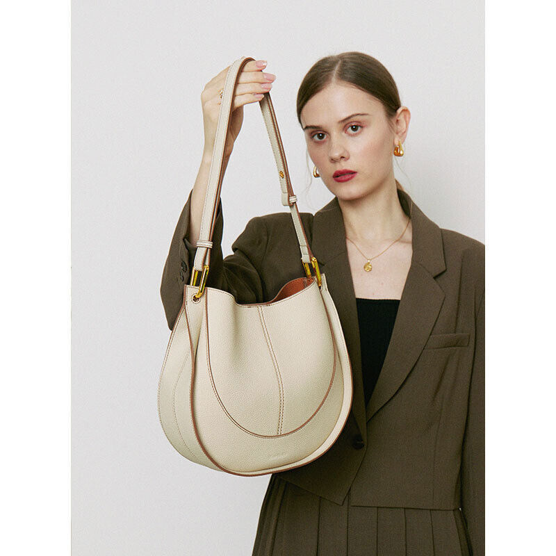 New Fashion Crossbody Niche Design Shoulder Bag Leather Bag Women's Bag