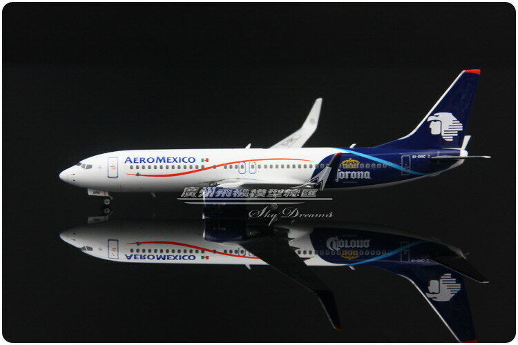 1:400 Phoenix AEROMEXICO BOEING 737-800 Passenger Airplane Diecast Plane Model