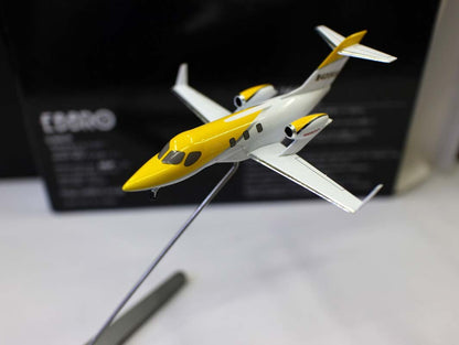 Ebbro for Hondajet Private business jet yellow 1/144 diecast model aircraft