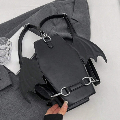 Steampunk Gothic Shoulder Bag Lightweight PU