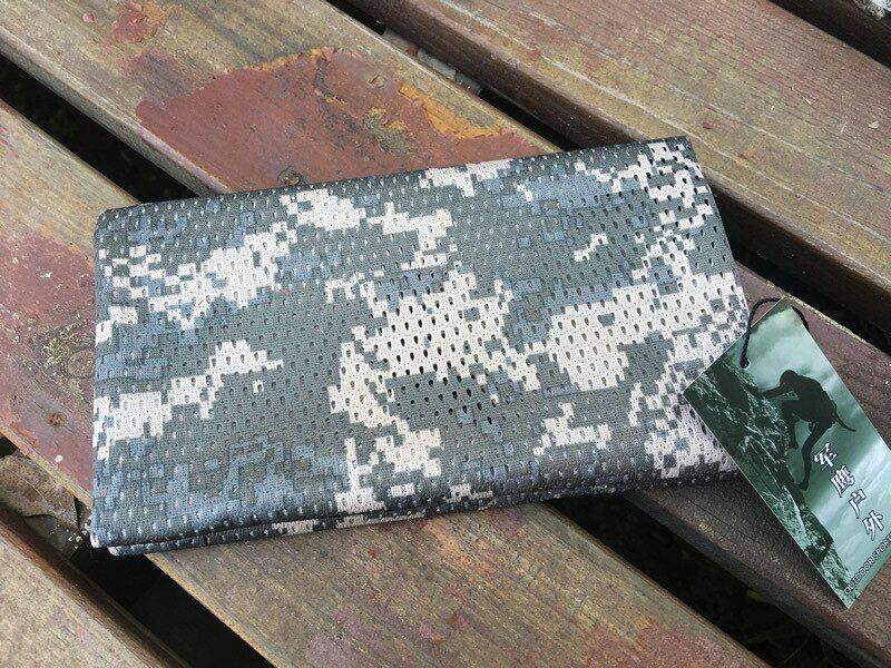 Outdoor Scarf Cotton Camouflage Tactical Mesh Face Veil Camping Hunting Hiking
