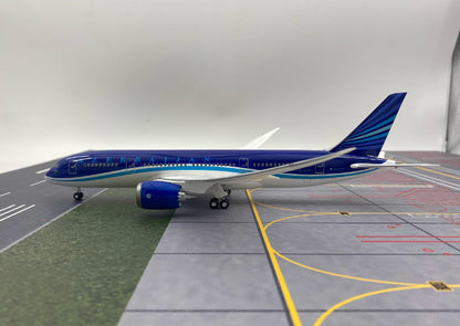 29CM 1:200 Hogan Azerbaijan Boeing 787-8 Airplane ABS Plastic Aircraft Model