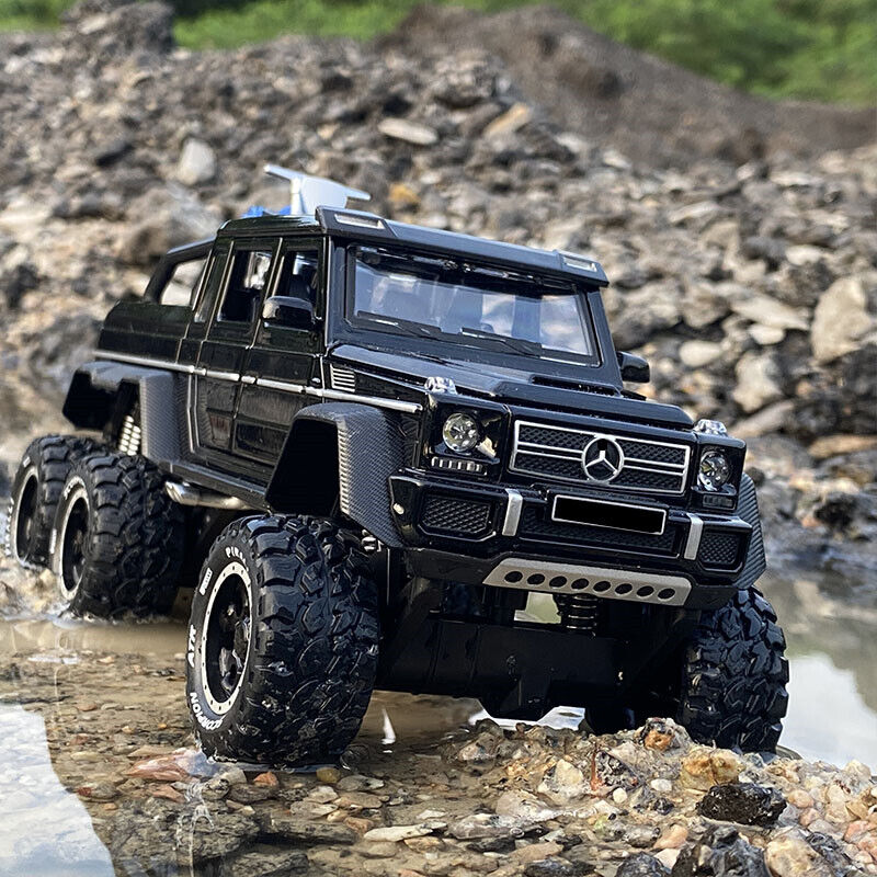 1:28 Mercedes Benz G63 G65 Diecast Model Car Pickup Truck Vehicle Toy Gift 6*6