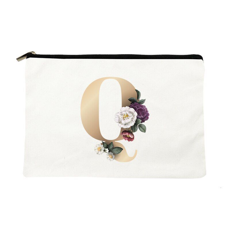 Makeup Bag Print Cosmetic Bags Bridal Party Bags Organizer Pouch Clutch Gift 1PC
