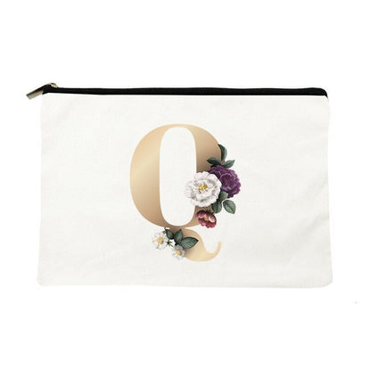 Makeup Bag Print Cosmetic Bags Bridal Party Bags Organizer Pouch Clutch Gift 1PC