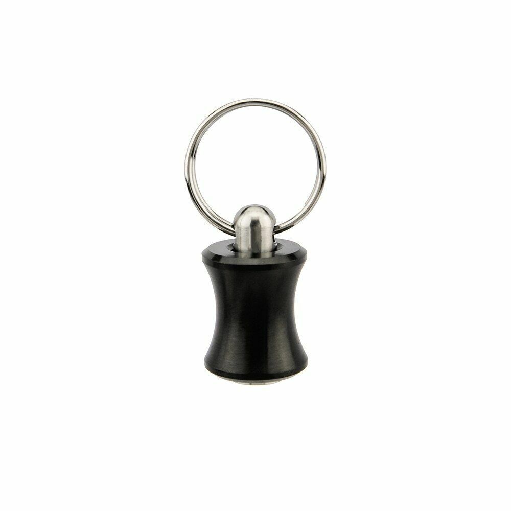 Black Titanium Alloy Knife Beads Paracord Umbrella Rope Thread Zipper Accessorie