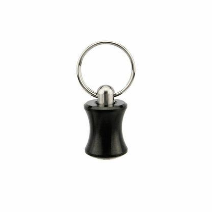 Black Titanium Alloy Knife Beads Paracord Umbrella Rope Thread Zipper Accessorie