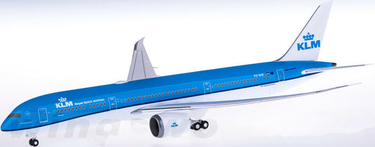 1:200 32CM Hogan KLM BOEING 787-9 Passenger Airplane ABS Plastic Aircraft Model
