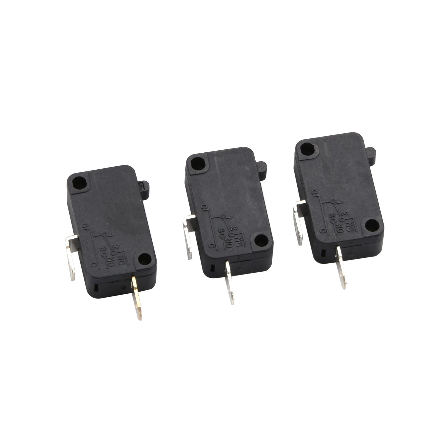 Microwave Oven Door Switch 16A 125V/250V 2 Normally Open + 1 Closed Repair Part