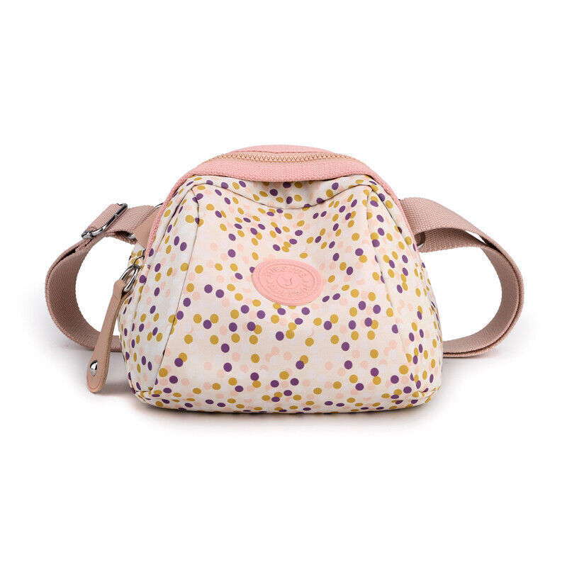 Women Shoulder Messenger printing Bag Nylon Oxford Lightweight Zipper