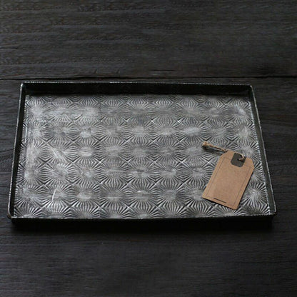 Starlight Series Retro Bread Tray Metal Antique Decorative Display Baking Plates