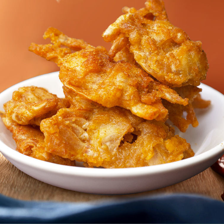 Crispy and Delicious Flavored Snacks, Baby Crab Seafood Snacks
