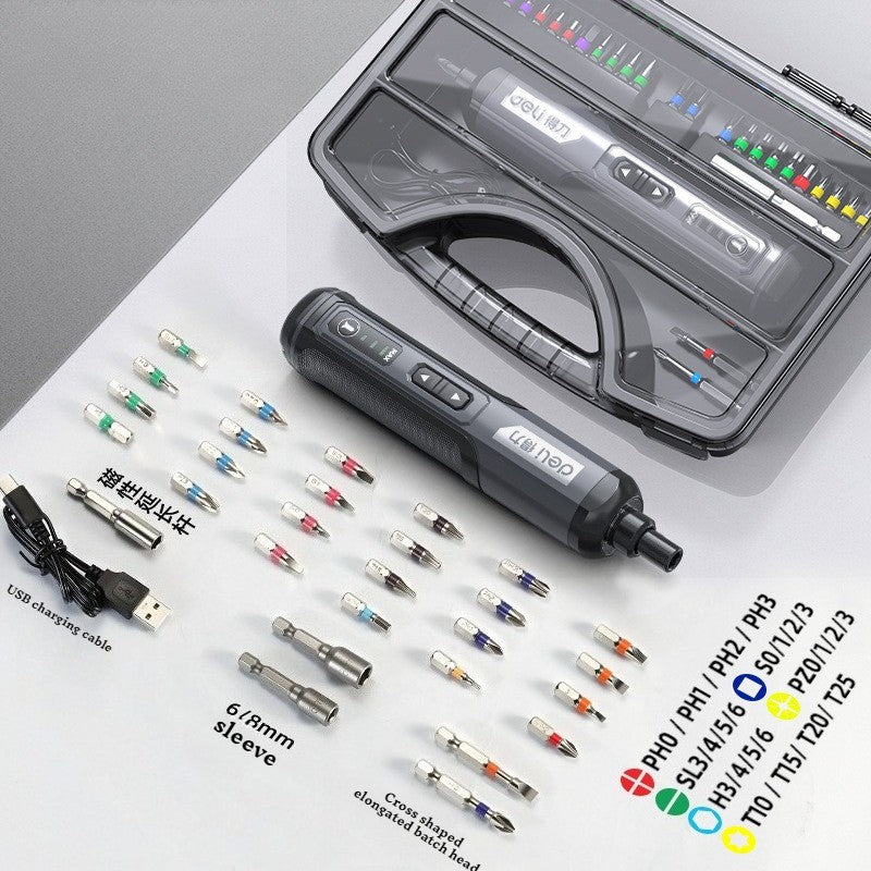 Rechargeable household small electric portable mini screwdriver discount 09