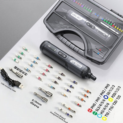 Rechargeable household small electric portable mini screwdriver discount 09