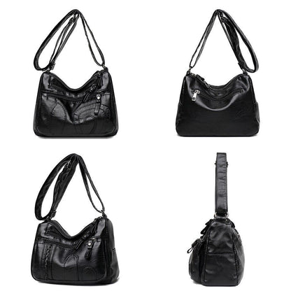 Shoulder Bag Synthetic Leather Luxury Handbag Purse Crossbody Tote Bag Polyester