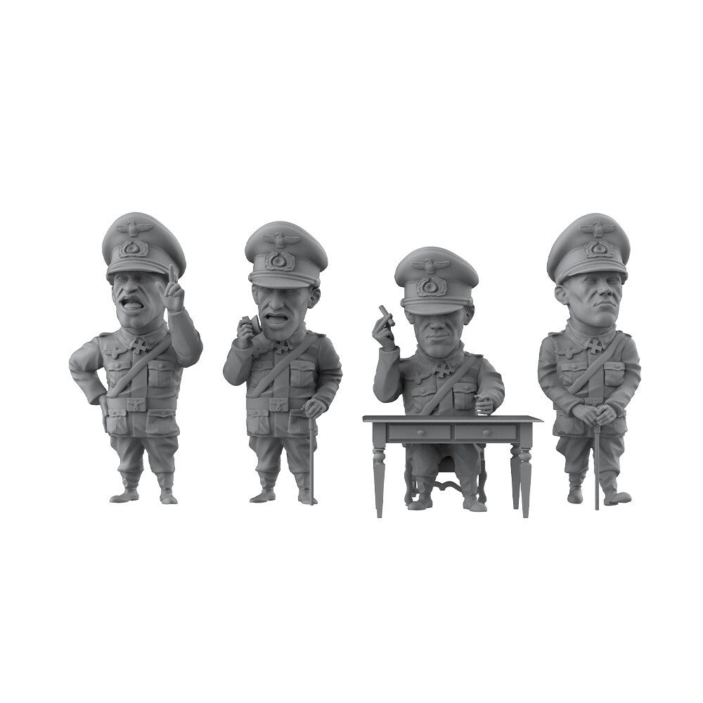 SSMODEL SSRQ144001 1/144 Q-Version Original Soldier Officer Four Person Group