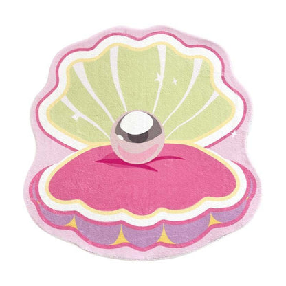 Door Mats Polyester Art Creative Shell Carpet Soft Bedroom Area Rugs Room Decors