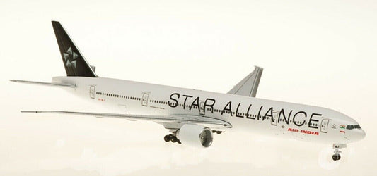 1:500 Aeroclassics AIR INDIA AIR STAR ALLIANCE B777-300 Airplane Diecast Model