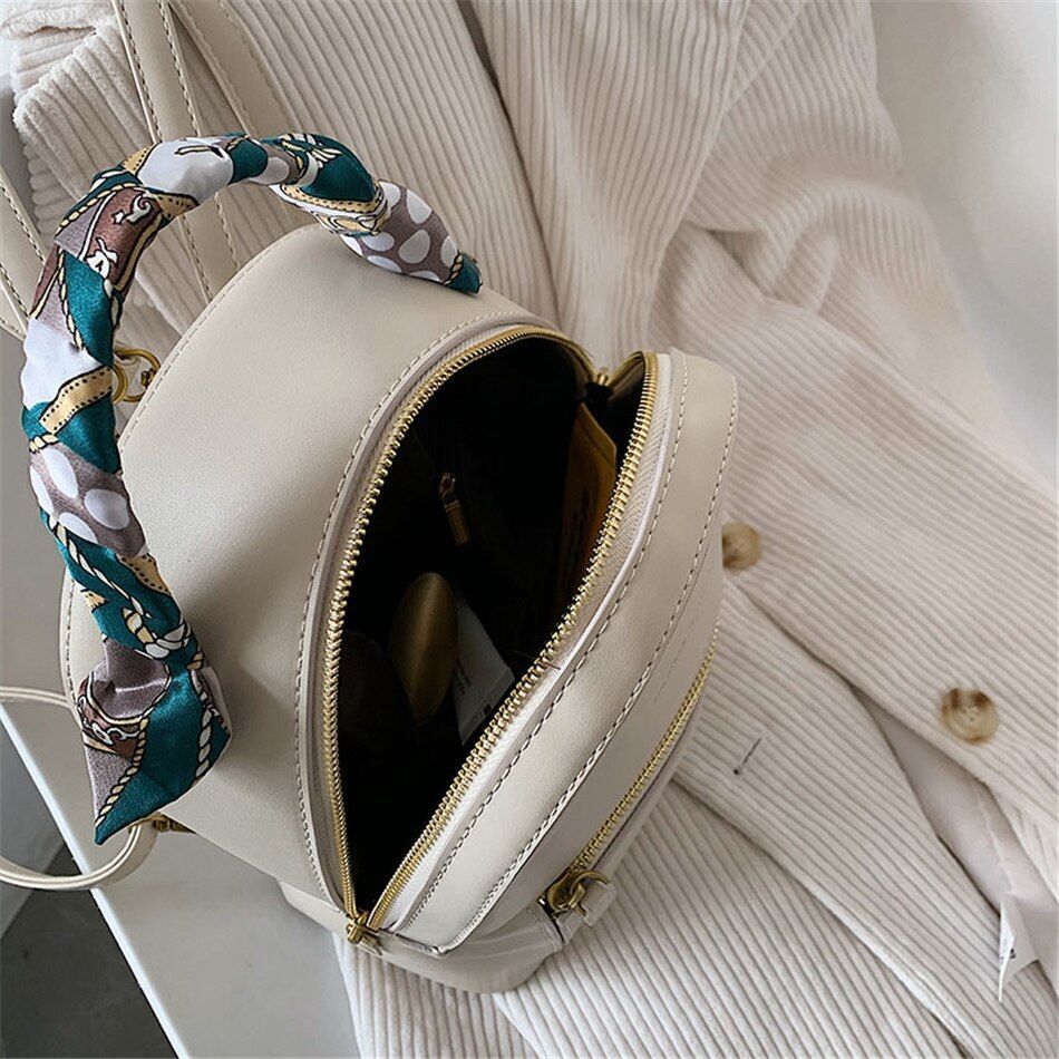 Backpack High Quality Leather Backpacks Luxury Purse 22*24*11 CM Traveling Bags