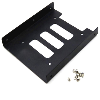 2.5" to 3.5" Bay SSD/HDD Metal Hard Drive Mounting Bracket Adapter Tray W/ Screw