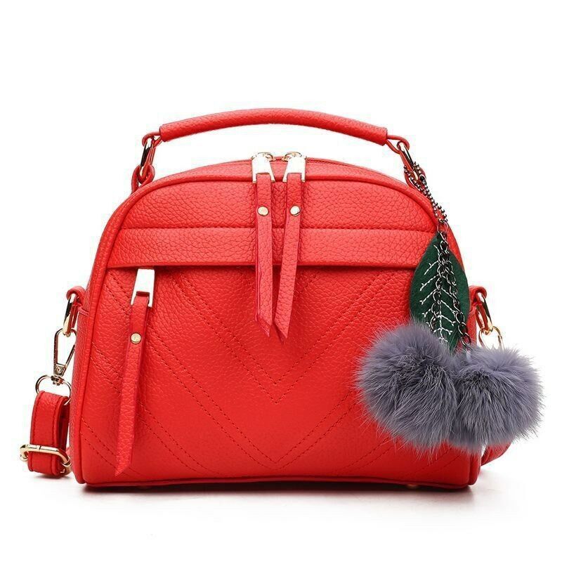 Crossbody Shoulder Bag Women's Handbag PU Leather Messenger Bags Female Lady