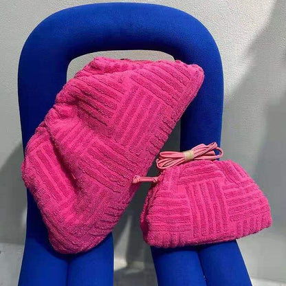 Handbags Shoulder Bag Fashion Pink Canvas Crossbody Bag 39x6x19cm/ 23x5x16cm 1PC