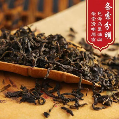 China Hunan Anhua Black Tea 2015yr Handmade Brick Tea Fu Cha loose leaf tea 500g