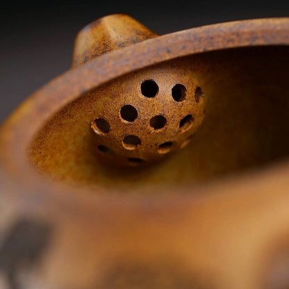 500ml Xishi Pot Handmade Tea Pot Ball Shaped Infuser Holes Real Yixing Zisha New