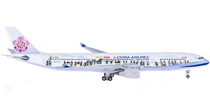 1:400 Phoenix CHINA AIRLINES AIRBUS A330-300 Passenger Airplane Diecast Model