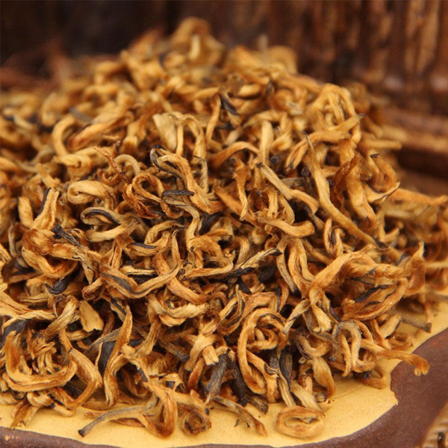 100g 2022/2023 Yunnan Dian Hong Premium Honey Golden Bud DianHong Black Tea