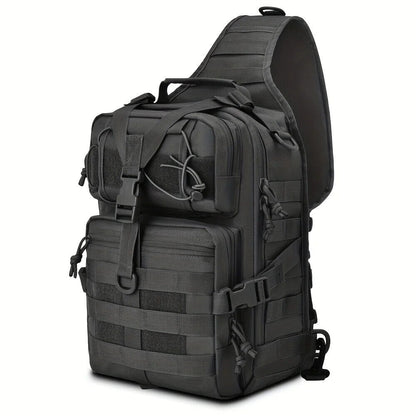 Tactical Backpack Chest Bag Waterproof Rucksack Bag for Outdoor Hiking Camping