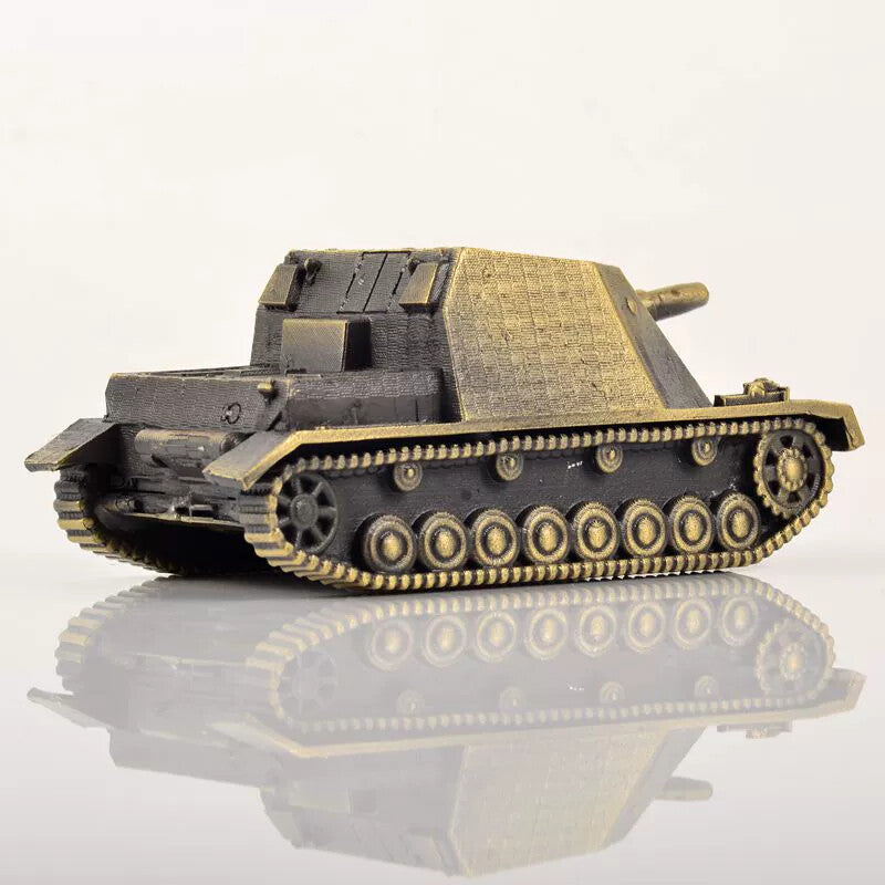 1/72 Wwii German Grizzly Tank Assault Gun Full Metal Finished Static Model