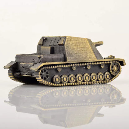 1/72 Wwii German Grizzly Tank Assault Gun Full Metal Finished Static Model
