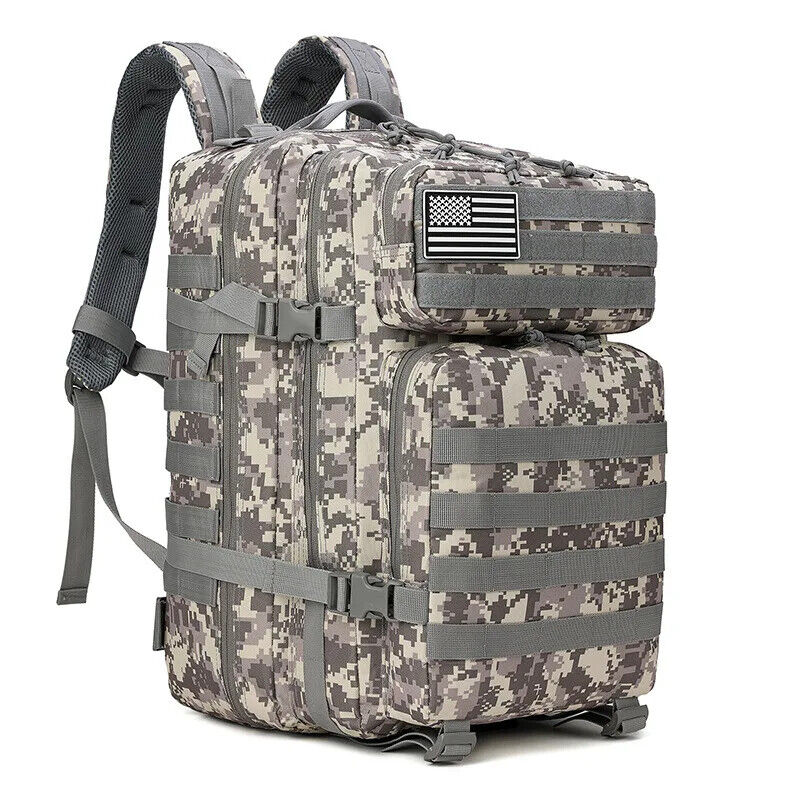 50L 1000D Hunting Bag Backpack Outdoor Rucksacks Tactical Sports Camping Hiking