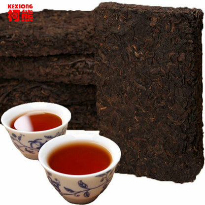 Yunnan Ecology Ancient Tree Puer Tea Healthy Organic Cooked Pu-Erh Tea Brick250g