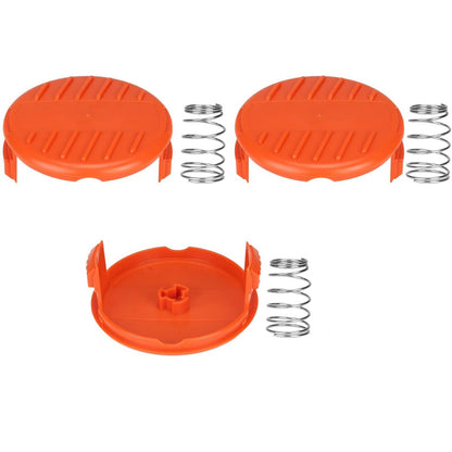 3× Spool Cap & Spring For Black & Decker CST1000 CST1100 CST1200 String Trimmer