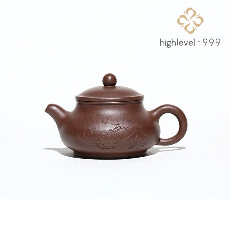 Sold At A Loss Real Yixing Zisha Tea Pot Marked 7 Infuser Holes Purple Clay Pot