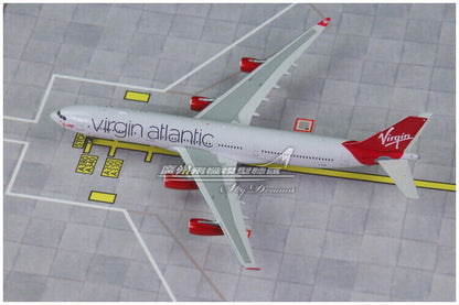 1:400 Phoenix Virgin Atlantic AIRBUS A340-300 Passenger Airplane Diecast Model