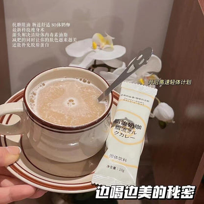 skalak coffee flow fat tea black coffee enzyme jelly milkshake 100g