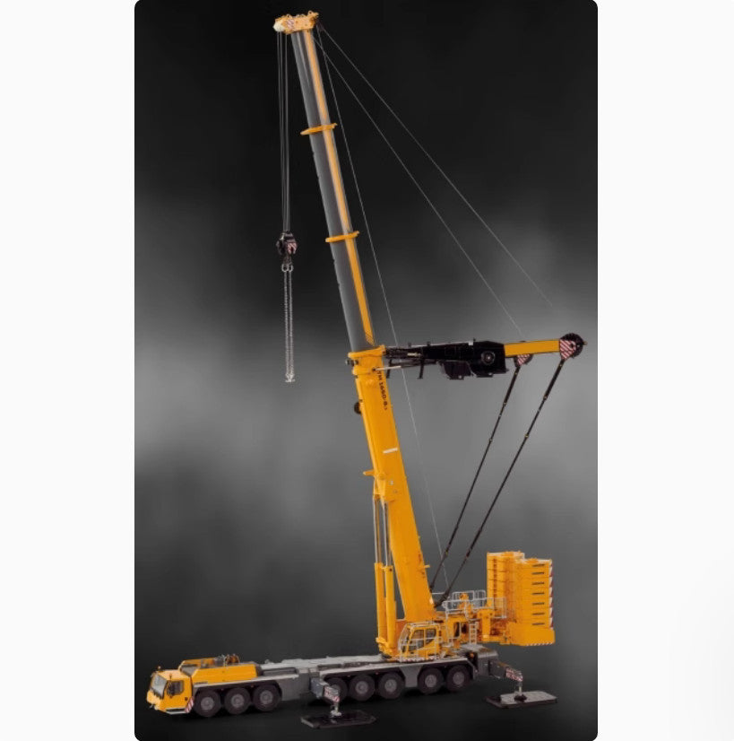1:50 WSI LIEBHERR LTM1650-8.1 Crane Construction Machine Equipment Diecast Model
