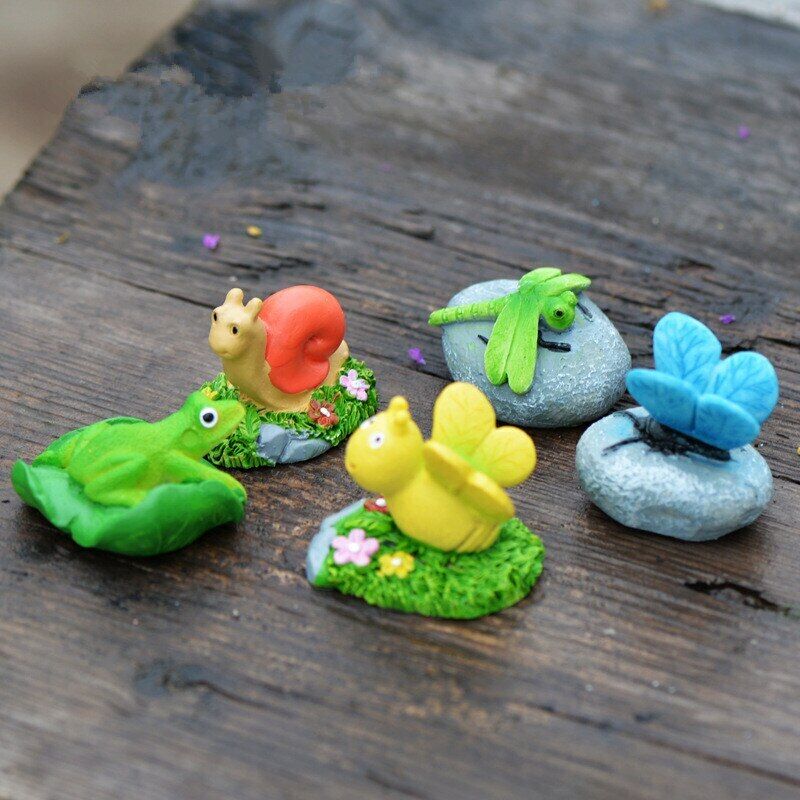 Garden Deco Mini Stone on The Animal Decoration Supplies Moss Micro Landscape