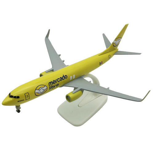18+ Aircraft B737 Plane Desk Top Display 20cm Diecast Model Mexico Airplane