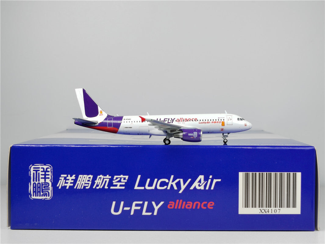1:400 JC Wings LUCKY AIR AIRBUS A320 Passenger Airplane Diecast Aircraft Model