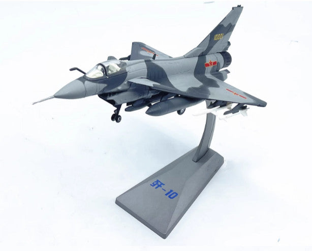 1:72 Scale 22CM AF1 China Air Force J-10 Fighter Diecast Military Aircraft Model
