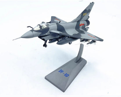 1:72 Scale 22CM AF1 China Air Force J-10 Fighter Diecast Military Aircraft Model